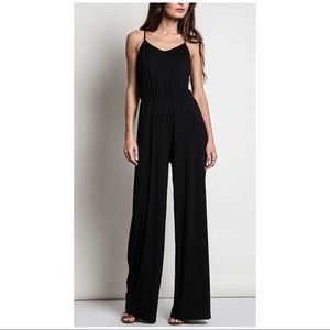 Strappy Wide Leg Jumpsuit